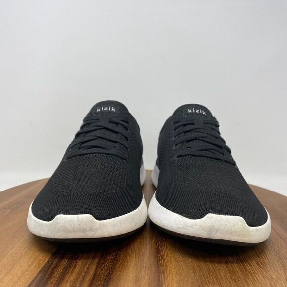 Kizik Lima Men's Size 10 Shoes Black Mesh Low Top Lace Up Comfort Cushy Sneakers - Picture 2 of 8